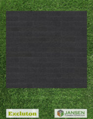 Excluton Colorline 40x8x8cm Black