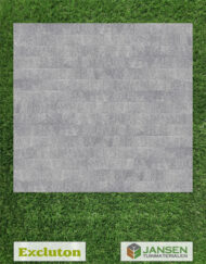 Excluton Colorline 40x8x8cm Grey