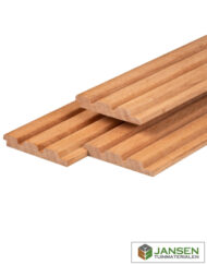 Triple Profielplank Bangkirai 2,2x14,5cm